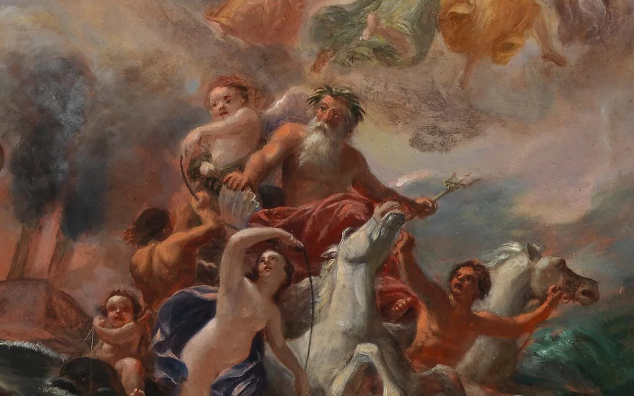 The The Apotheosis of Washington fresco in the U.S. Capitol Rotunda