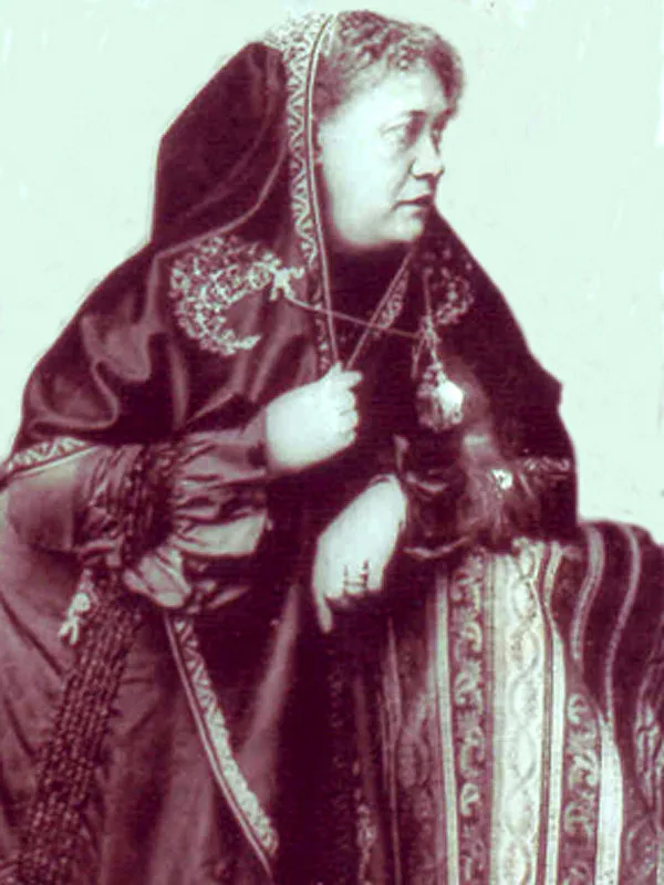 Portrait of Helena Blavatsky