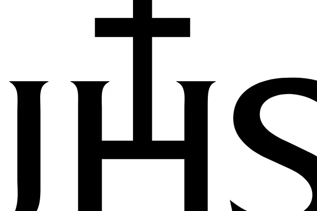 Plate for The IHS Monogram