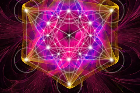 Plate for Metatron's Cube