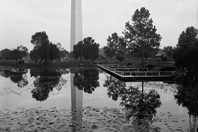 Plate for The Washington Monument